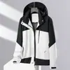 Comercio Exterior Chaqueta Suelta de Montañismo con Costuras para Hombre Primavera y Otoño Chaqueta de Pareja Chaqueta Deportiva de Ocio al Aire Libre Chaqueta Individual
