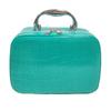 Exquisita bolsa de cosméticos portátil con espejo, bolsa de cosméticos de almacenamiento clasificado, bolsa de costura, bolsa de cosméticos multicolor, bolsa de costura