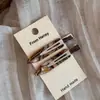 Pinza para Flequillo Geométrico Fina sin Costuras, Pinza para el Cabello de Gama Alta, Pinza Lateral para el Cabello, Pasador para Maquillaje, Accesorio para el Cabello