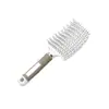 Peine Estilo Tiktok, Peine de Costillas Grande con Forma de Arco Curvo, Peine Plano Grande, Peine de Estilismo Voluminizador, Peine para Rizos, Peine Pompadour Unisex