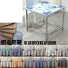 Mesa de Barbacoa de Acero Inoxidable Mesa Cuadrada de Comedor para el Hogar Calefacción Eléctrica Multifuncional Plegable Mesa de Ajedrez y Cartas Rejilla para Barbacoa
