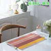 Teslin Pvc Salvamanteles Western Mantel de Mesa de Hotel Mantel Aislante para Platos Mantel Tejido para Vajilla Mantel para Tazas y Tazones Escritorio