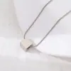 Moda Hip-Hop Transfronteiriça Europeia e Americana Colar Estiloso de Aço Titânio com Pingente Rotativo Galvanização Amiga do Ambiente a Vácuo Ouro 18K
