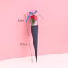 520 Flor de Rosa Bolsa Individual Transparente de PVC Empaque de Ramo Material para Manualidades Floristería Floral Bolsa de Empaque para Flores Venta al por Mayor