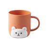 Copo para Lavar Desenho Urso Copo de Plástico Portátil com Alça Copo Escova Infantil Novo Criativo Copo para Bochecho Casal