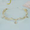 Diadema Accesorios para el Cabello Venta al por Mayor Tocado Antiguo para Mujer Moda Hanfu Sencilla Corona de Elfo Gota para Ceja Tocado Estilo Étnico