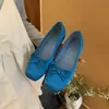 Zapatos de salón de ballet de tacón bajo con aumento de altura y suela plana para mujer, novedad primavera y verano 2026, combínalos con faldas, Mary Janes, mocasines, zapatos de noche