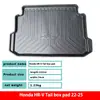 Adecuado para Honda Hr-V 22-25 Alfombrilla de Maletero, Resistente al Desgaste, Impermeable, Específica para Modificación Interior, Alfombrilla de Maletero TPE Ecológica