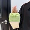 Lindo y Versátil Nicho Verano 2026 Nueva Moda Lazo Bolso Cruzado de un Solo Hombro Cadena de Princesa Linda
