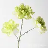 Flor de Peonía Artificial de 3 Cabezas Estilo Europeo Personalizada para Boda y Decoración del Hogar, Flor Artificial, Peonía Occidental al por Mayor