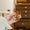 Venda por atacado direto da fábrica: Broche Amarelo do Cavalo Deus da Riqueza, Alfinete Esmaltado DIY de Alto Padrão, Presente de Templo e Complexo de Templos