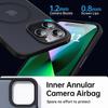 O Novo Modelo é Adequado para Capa Magnética para Celular Apple 18 Pro, Capa Protetora Anti-Queda Fosca 15 com Sensação de Pele para iPhone 17