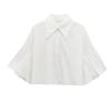 Camisa Cardigan Solta Multicor com Mangas Bufantes Estilo Retrô Popular Europeu e Americano Aliexpress e Amazon