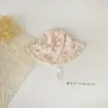 Sombrero de Pescador para Bebé Princesita Luna Primavera y Otoño Verano Niñas Sombreros para el Sol Encaje Transpirable Fino Protector Solar