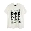 Nova Camiseta de Base Melancólica Rica de Segunda Geração Erd Sketch Graffiti Solta Casual de Manga Longa Marca Tendência Masculina e Feminina Camiseta de Manga Longa