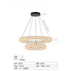 Lustre para sala de estar, 6 novas luzes principais de cristal de luxo estilo italiano, de alta qualidade e elegante, criativo e único, designer de ferro e outros materiais