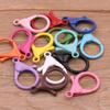 Fornecimento Direto da Fábrica DIY Fecho de Lagosta Colorido de Metal Corrente de Contas Redondas Broche Chaveiro Olho de Ovelha Joias
