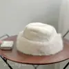 Chapéu Macio de Pelúcia para Mulheres no Outono e Inverno, Chapéu Bacia Mongol de Grande Circunferência da Cabeça, Forrado com Fleece, Espessado, Quente e à Prova de Frio Chapéu de Pescador