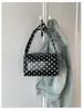 Bolso de mano nuevo de otoño 2026 transfronterizo, bolso tote pequeño para mujer, bolso de almohada de lunares de nicho de alta gama, bolso de hombro y cruzado