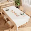 Mantel Color Crema, Lavable, Impermeable, Resistente al Aceite, Inodoro, Lujo Ligero, Tacto de Alta Gama, Mantel para Mesa de Café y Escritorio de PVC, Cubierta de Mesa