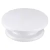 Plato giratorio para pasteles Plato giratorio para hornear Soporte giratorio para decorar pasteles Herramientas de decoración de plástico PP Plato giratorio para decorar pasteles