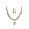 ¡Brillante y deslumbrante! Collar Colgante de Gota de Agua de Zirconia Versátil para Vestidos de Noche y Uso Diario Cadena para la Clavícula Collar de Moda para el Trabajo al por Mayor