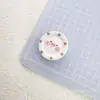Porquinho rosa de desenho animado utensílios de cozinha acessórios de resina cola creme capa de celular diy presilha de cabelo furo de copo d'água fivela de sapato joias
