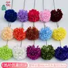 Peça única 135 pétalas grande hortênsia Flor de casamento material flor de seda hortênsia atacado Casa sala de estar ornamento de flor de simulação