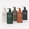 Atacado de Fábrica Frascos de Shampoo 300ml Corpo de Material Pelúcia PE Frascos de Loção Corporal Frascos de Loção para Cosméticos de Alta Qualidade
