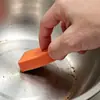 Estropajo Limpiador de Vidrio de Acero Inoxidable para el Hogar Cocina Desincrustante Eliminación de Óxido Multifuncional Limpiador de Encimeras
