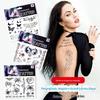 Taobao best-seller Harajuku à prova d'água pequeno fresco tatuagem adesivos Inglês letras tatuagem adesivos fabricantes atacado
