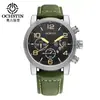 Reloj para Hombre OCHSTIN/Augusten de Tres Ojos Falsos Deportes al Aire Libre Resistente al Agua Estudiante para Hombre