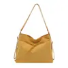 Bolso Tote de Gran Capacidad Estilo Retro Nuevo de Otoño e Invierno para Mujer Casual Simple para Viaje al Trabajo Un Solo Hombro Doble Hombro Bandolera