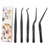 Pinzas para Alimentos de Acero Inoxidable de 20 cm Pinzas para Barbacoa Coreana Pinzas para Emplatado Pinzas para Alimentos Pinzas para Pan Suministros para Barbacoa Pinzas para Salchichas