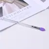 Pincel de Sombra de Silicone Pronto para Uso do Fabricante Pincel Único de Maquiagem Beleza Ferramenta de Beleza Pincel para Contorno de Sombra em Pó Solto Bastão Atacado