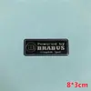 Adecuado para Pegatinas de Coche Mercedes-Benz Clase C Clase E Glc Gla Glb Pegatinas Decorativas de Metal Logo de Coche Amg Placa de Nombre Brabus Logo de Aluminio