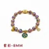 Pulsera Cloisonné Dios de la Riqueza de Cinco Vías al por Mayor Pulsera de Flor Esmaltada Pulsera para Mujer Mismo Estilo que la Zona Escénica