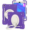 Capa Protetora para iPad Silicone Anti-Queda 9ª Geração 10.2 polegadas Capa para Tablet Apple Bolsa Infantil Suporte Horizontal e Vertical Colorida