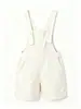 Conjunto de Top a Rayas Estilo Bosque y Peto para Niñas 2026 Verano Nueva Moda Versátil Lindo Cómodo Conjunto de Dos Piezas
