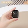 Para iwatch9 Color Starlight Funda Protectora Apple S8 Watch 1-10 Generación Película Templada Funda Integrada SE