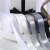 Venda Direta de Fábrica Fita de Poliéster de 2,5 cm Decoração de Bolo Artesanal DIY Caixa de Presente Embalagem de Presente Fita Atacado