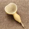 Colador de té de calabaza natural, filtro de té, juego de té creativo y único para té Kung Fu, cucharón de té, accesorios para ceremonia del té