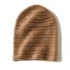 Gorro de cachemira de punto para mujer, otoño e invierno, nuevo gorro de lana de cachemira combinable, jersey con puntera, gorro de pelo, protección para las orejas