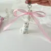 Chiyu Original Laço Menina Chaveiro Raposa Bolsa Pingente Acessórios Exquisitos Pequenos Presentes Corrente de Celular Atacado