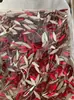 Taladro para vidrio grande, mediano y grande de fondo plano con forma de taladro para uñas rojo de mono pequeño con material para uñas DIY arte de uñas