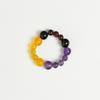 Venta Caliente Transfronteriza Pulsera de Cristal Natural de 12 Constelaciones Colgante de Piedra de Doce Estrellas Citrino Ágata Roja para Hombres y Mujeres