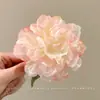 Grampo de Pato Borboleta Orquídea Dopamina de Verão para Mulheres, Presilha Floral Doce, Grampo de Cabelo Exquisito de Alta Qualidade, Acessório de Cabelo Estilo Feriado
