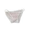 Estilo japonês doce menina morango puro desejo estilo renda cuecas femininas cintura baixa cinto fino alta split roupa interior sexy para as mulheres