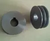 Polea Triangular Tipo A, Tipo B, Tipo C, Tipo D, Ranura Única, Doble Ranura, 3, 4, 5, 6 Ranuras, Hierro Fundido, Pequeña, Grande, Polea de Motor