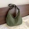 Nova Bolsa Tote de Grande Capacidade Bolsa Feminina Popular para o Trabalho Outono e Inverno Nova Casual Pequena Fresca Bolsa de Ombro Bolsa Transversal